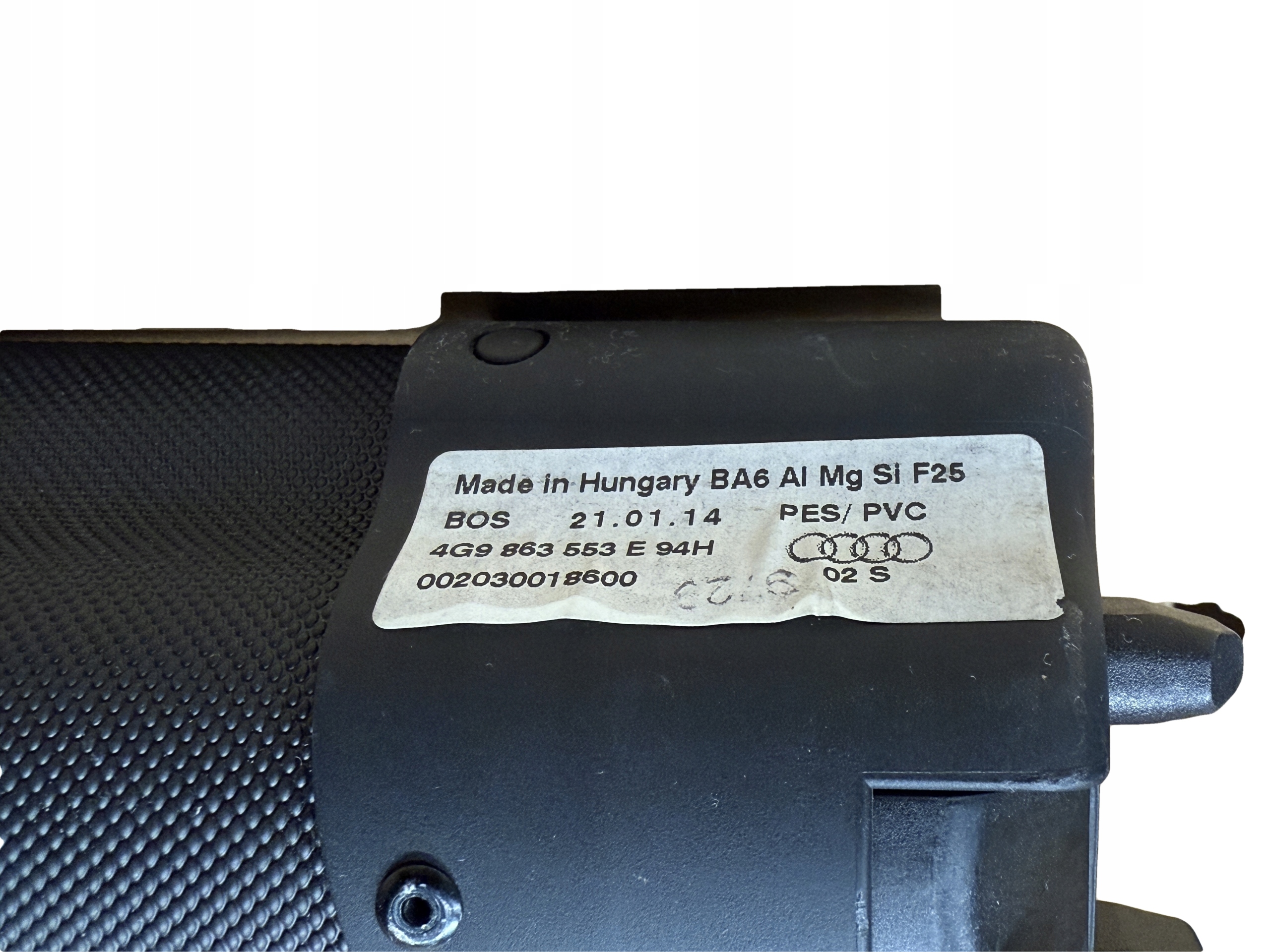 AUDI A6 4G C7 blinds boot 4G9863553E