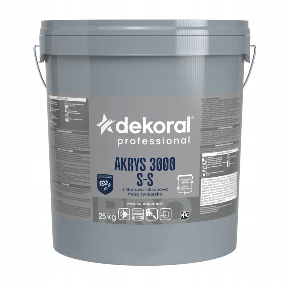 Omítací hmota Dekoral Professional Akrys 3000 S-s 25 kg