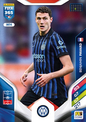 2026 Panini Adrenalyn XL Fifa 365 INT4 Benjamin Pavard