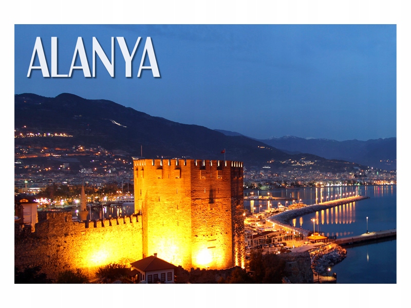 

Alanya Wybrzeże Widok Magnes na lodówkę