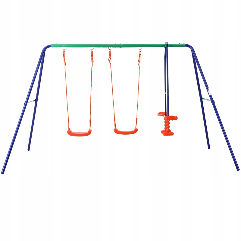 HUŚTAWKA OGRODOWA DLA DZIECI PLAC ZABAW 3 HUŚTAWKI Wiek dziecka 3 lata +