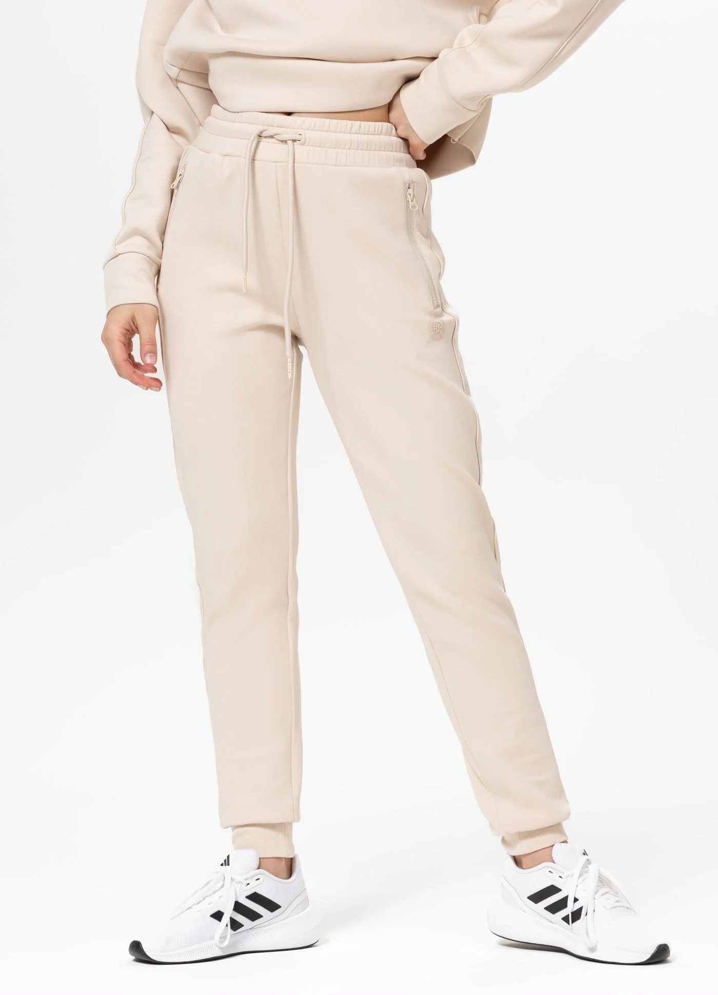 Dámské teplákové kalhoty Pitbull Discovery Přiléhavé, sportovní, zúžené