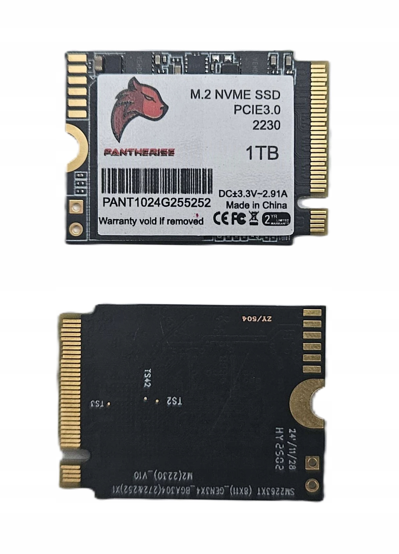 Szybki dysk Ssd Pantherise 1TB Ssd M.2 Nvme 2230 PCIe Gen. 3