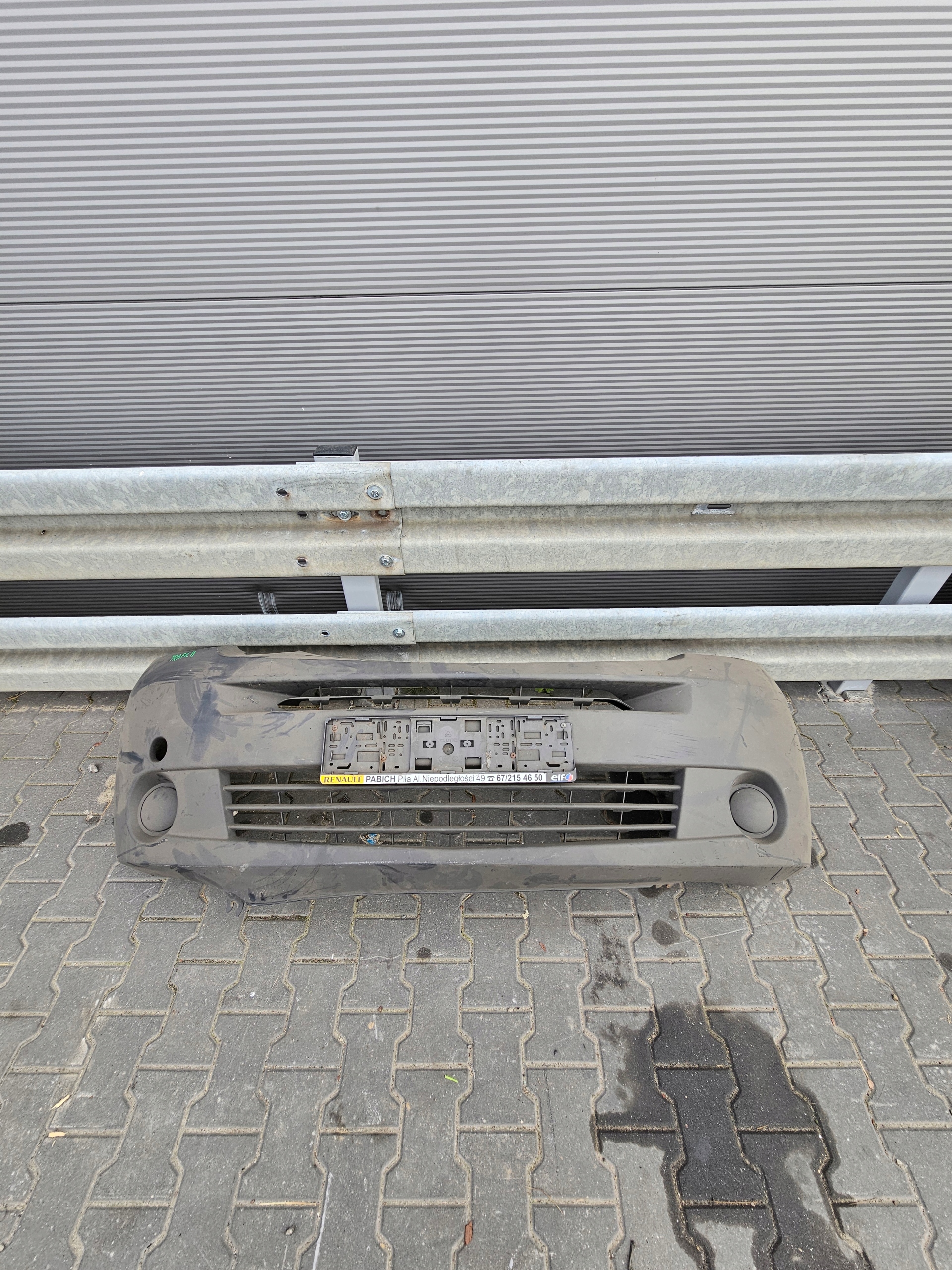 front bumper front RENAULT TRAFIC OPEL VIVARO PARTNER