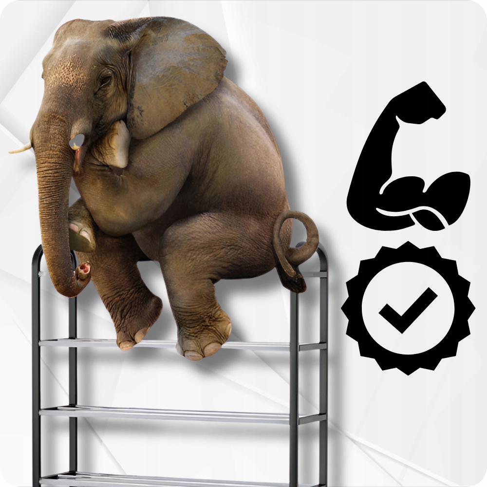 SZAFKA NA BUTY PÓŁKA REGAŁ STABILNY STOJAK MOBILNY SKŁADANY 4 RZĘDY Kod producenta B3r1p