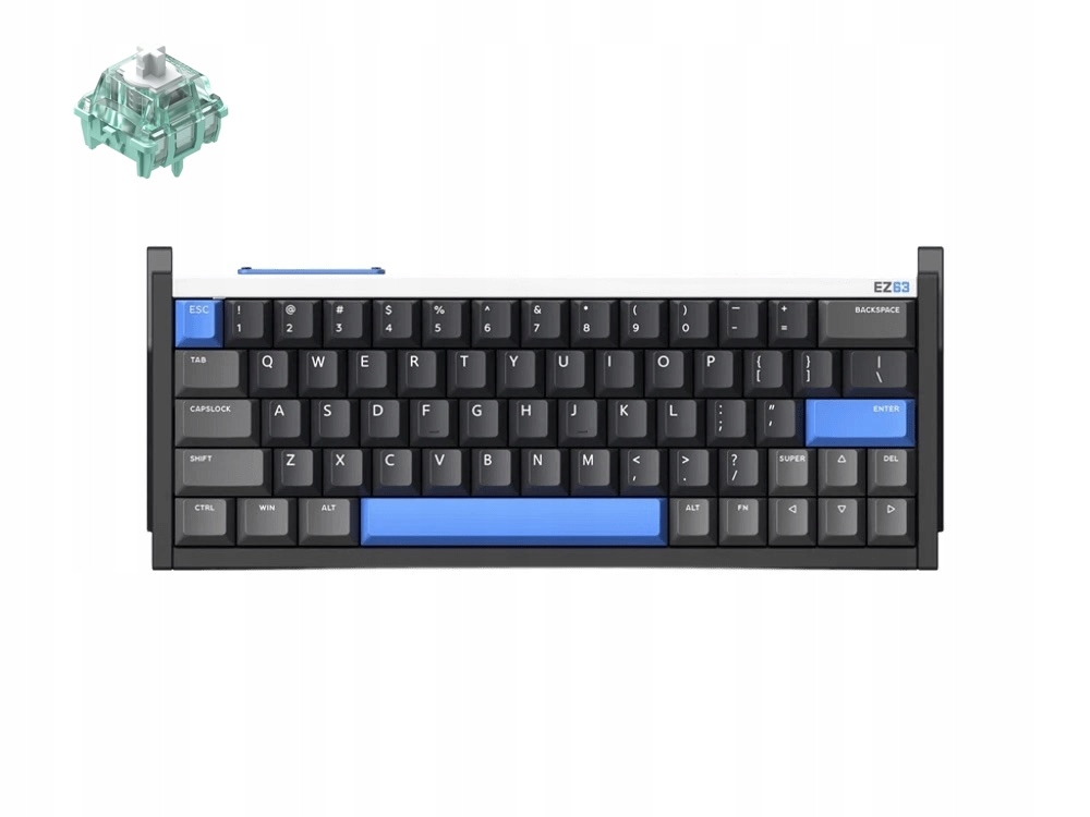 Iqunix EZ63 Klawiatura Gamingowa Magnetyczna Magnetic Jade Pro