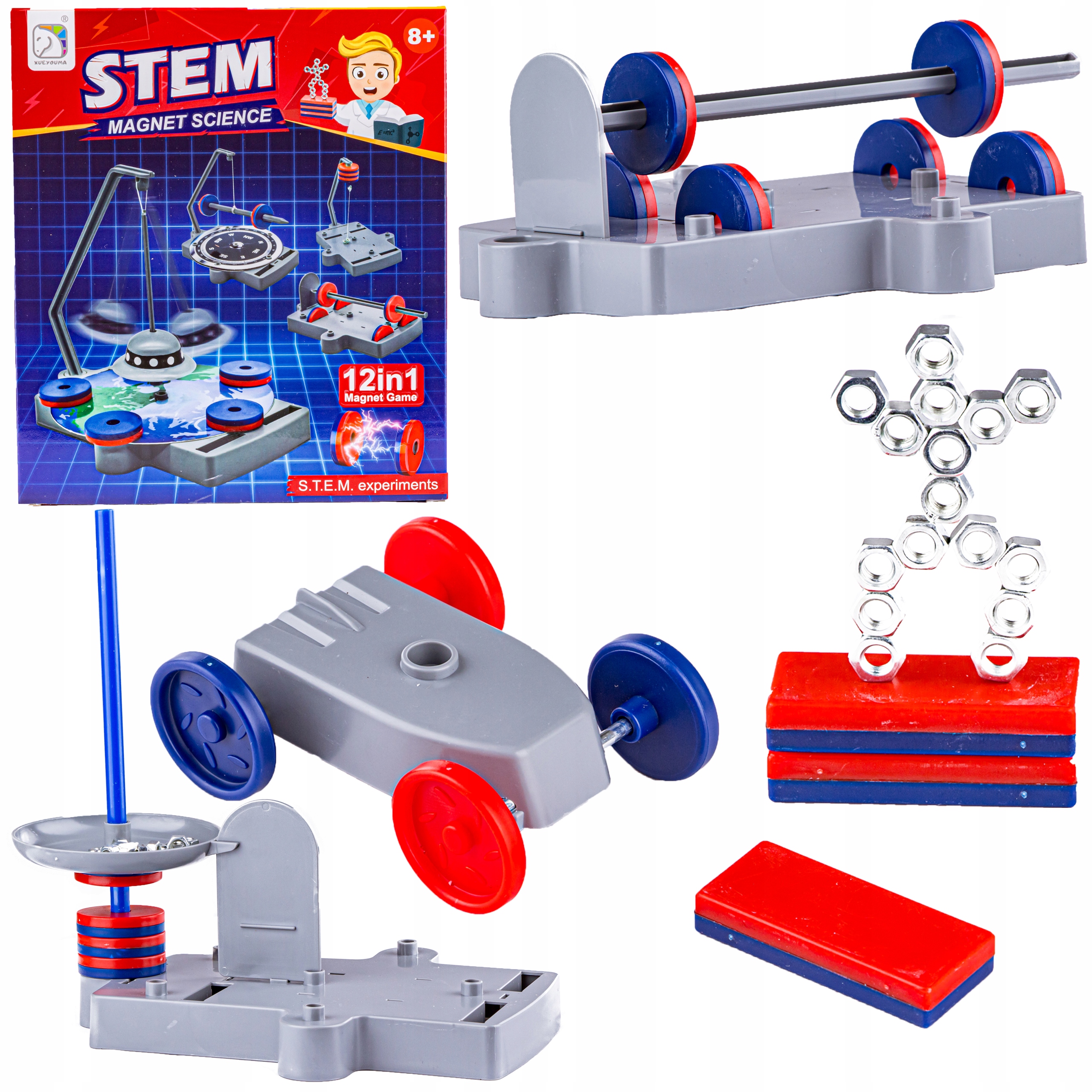 

Zestaw Gier magnetyczne nauka o magnesach magnesy