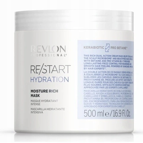 Revlon Restart Hydration Maska 500 ml