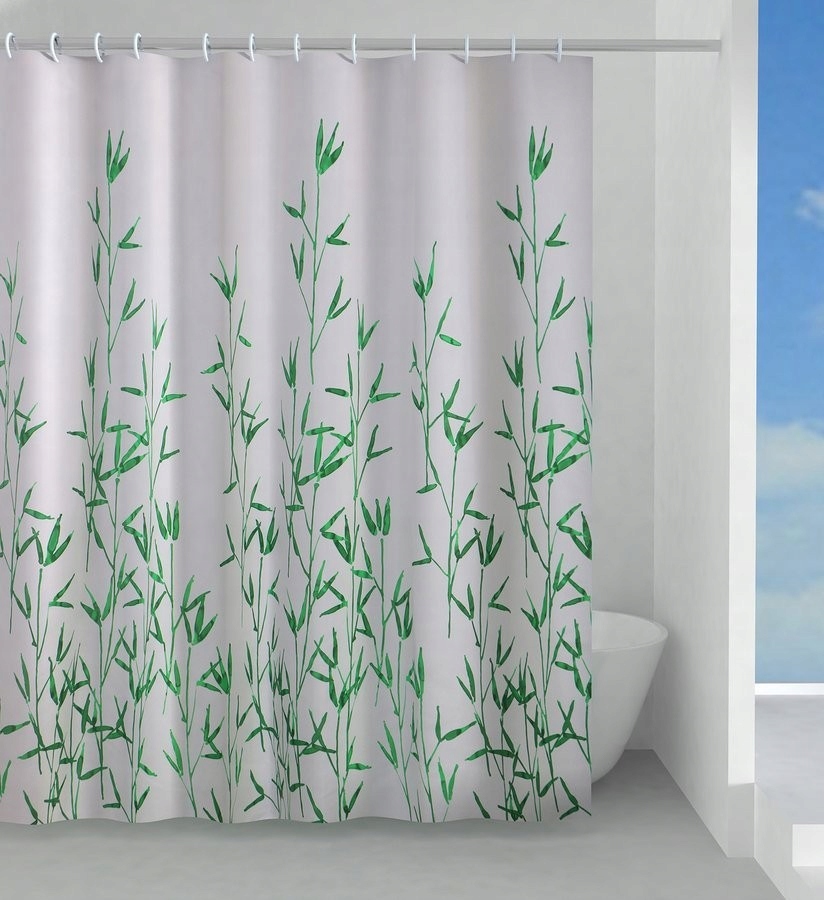 Sprchový Závěs Eucalipto 180x200cm, polyester (1304) /sm/