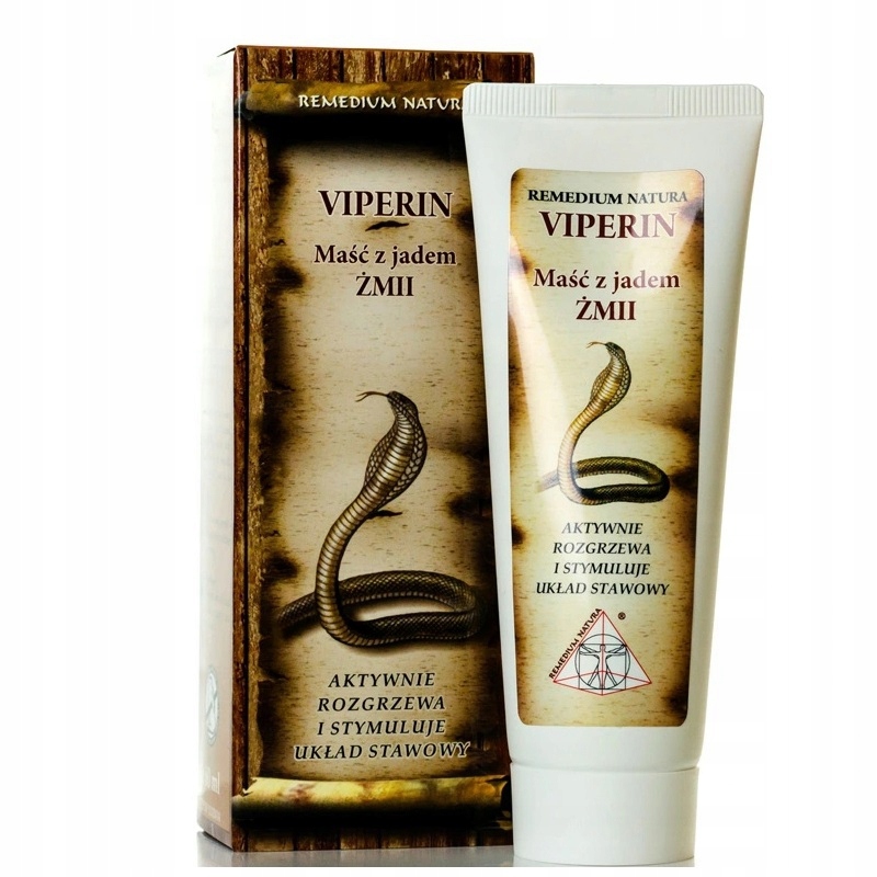 

Viperin Maść Z Jadem Żmii Żmija 100 ml