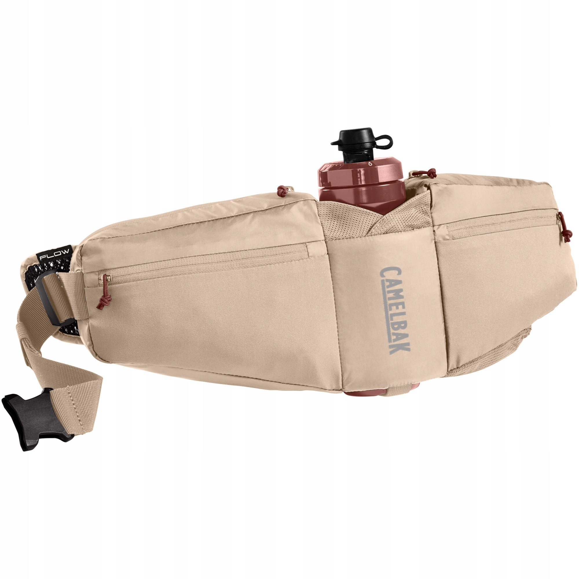 Ledvinka na kolo Camelbak Podium Flow 4 béžová láhev na pití