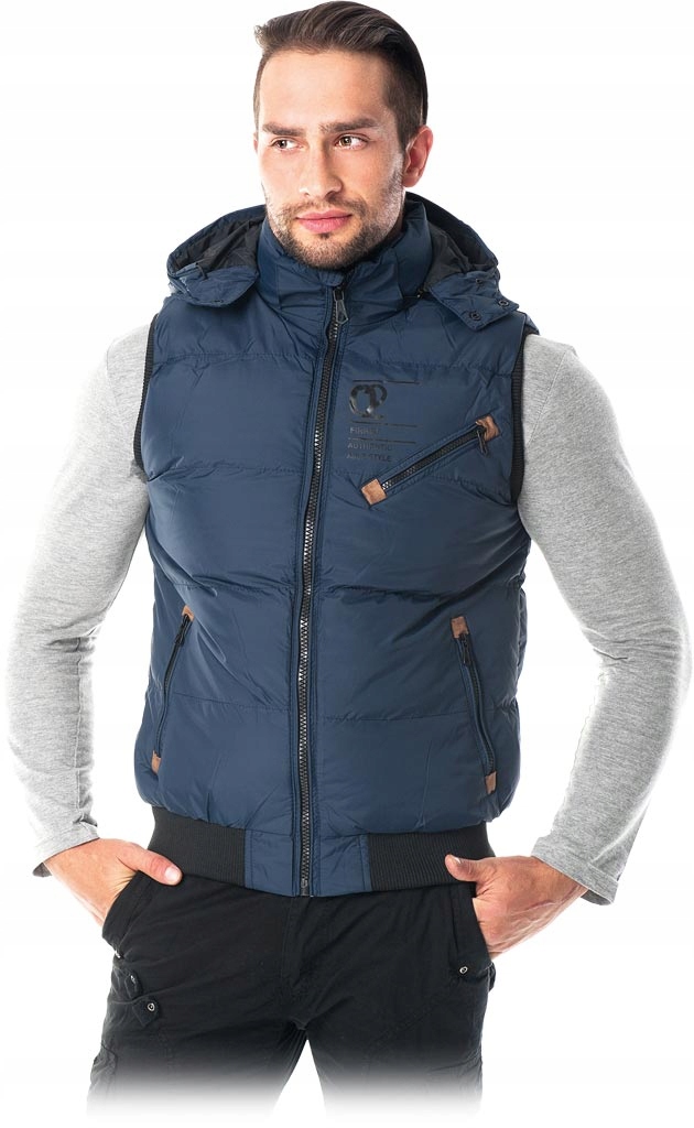 Zateplená vesta bez rukávů S Kapucí Scorpion XL