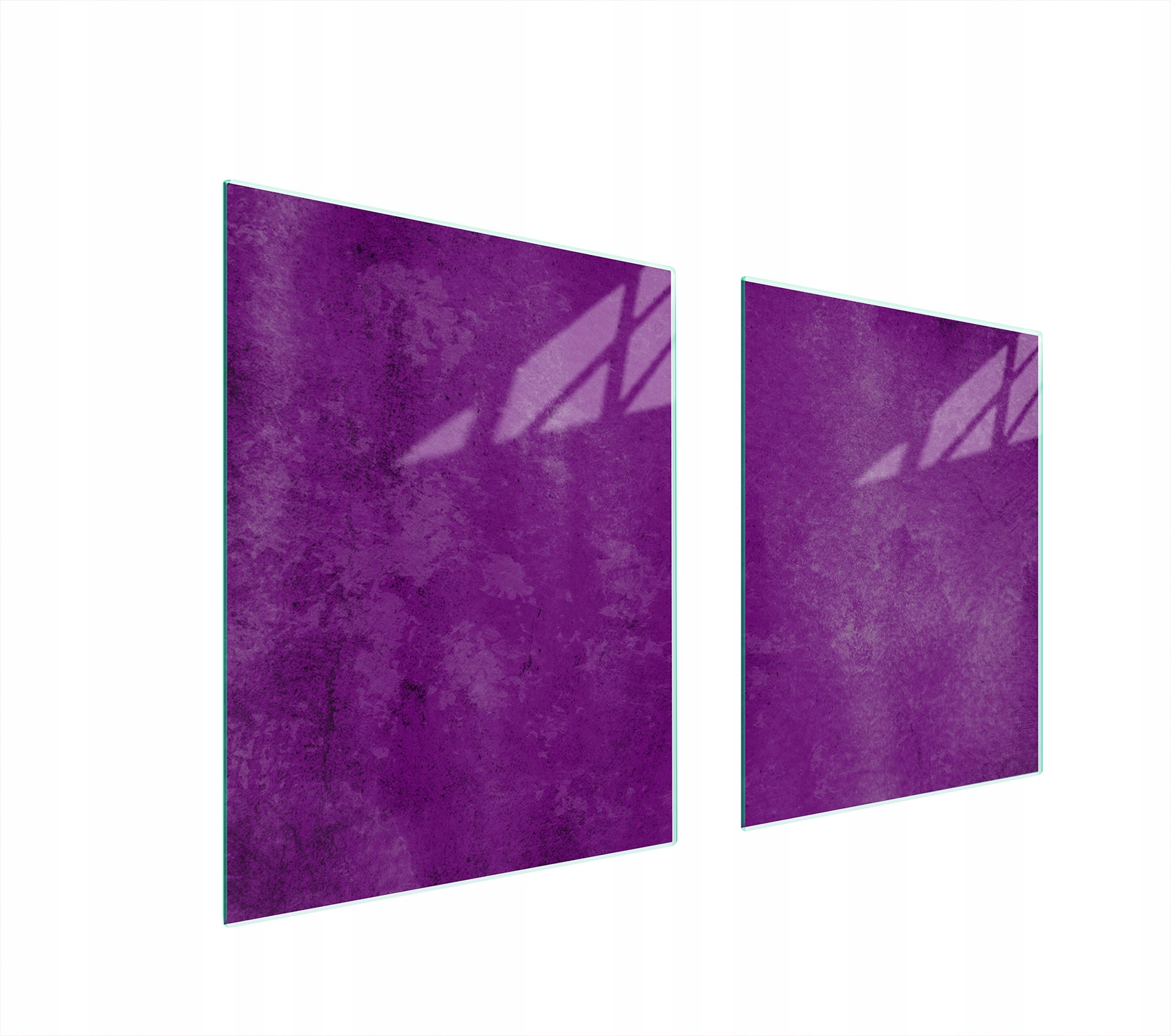 Ochranná Skleněná Deska Na Sporák 85x52 Fialová Tvrzené Sklo