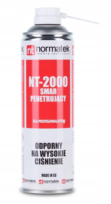 Smar penetrujący NT-2000 Normatek 500ml NT1019 spray do szczelin