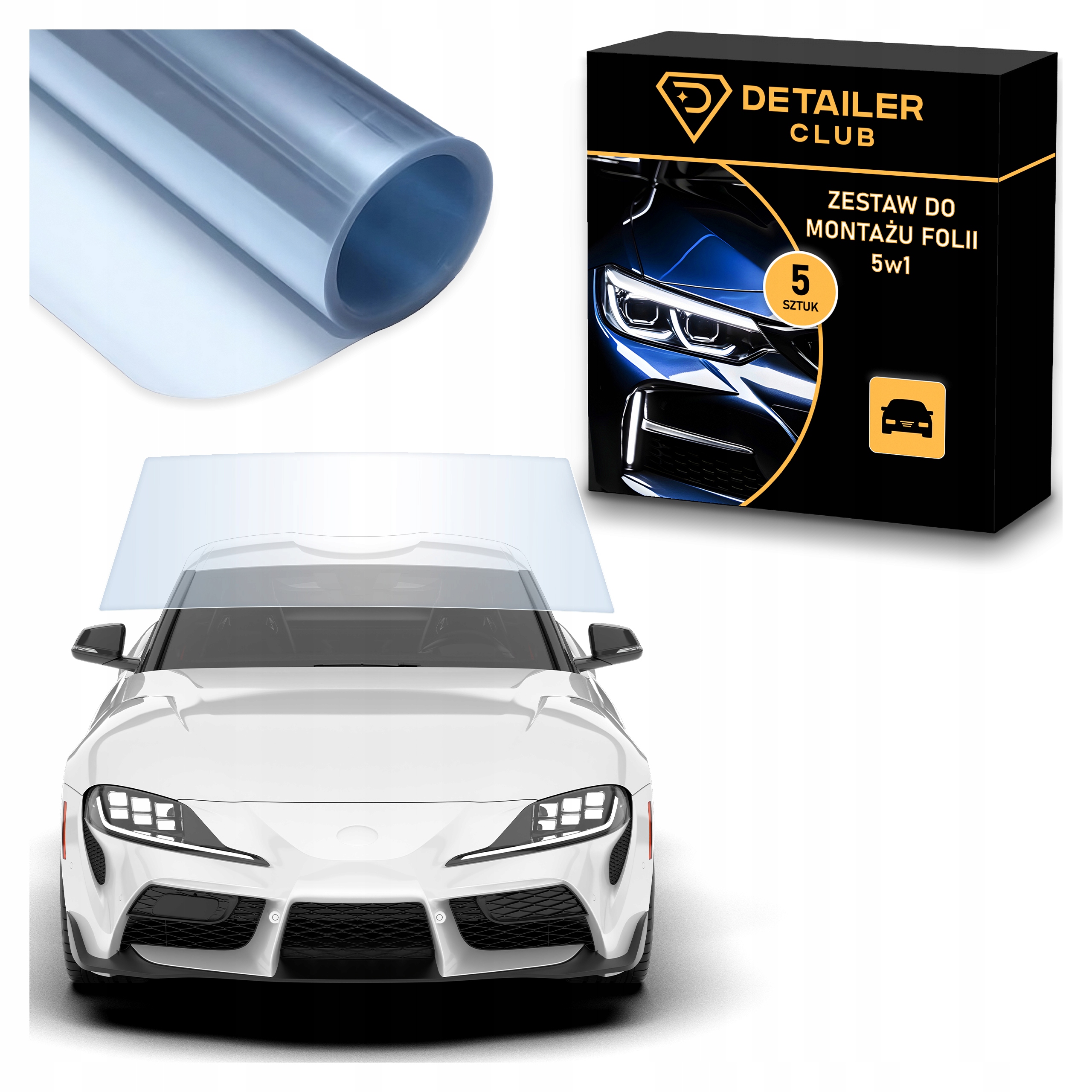 Fólie na čelní skla Winshield šířka 152 cm Ochrana proti škrábancům