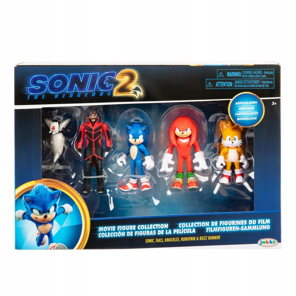 

Sonic The Hedgehog 2 Zestaw 5 Figurek Jakks