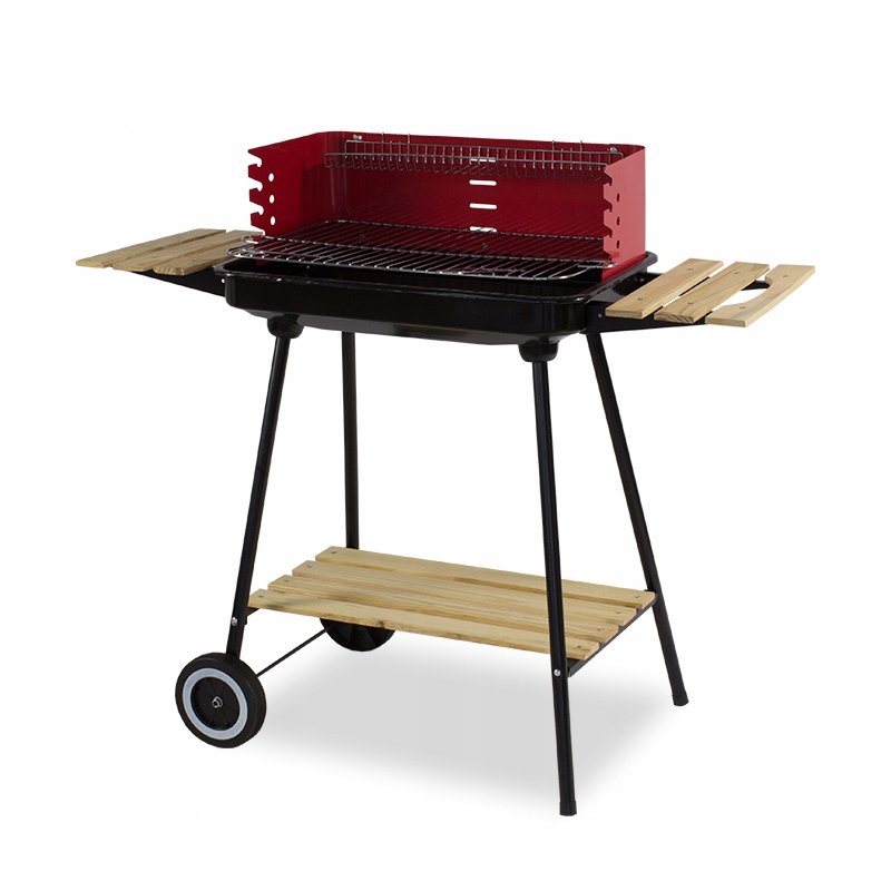 

Duży grill rodzinny z 3 półkami i kółkami GW0102