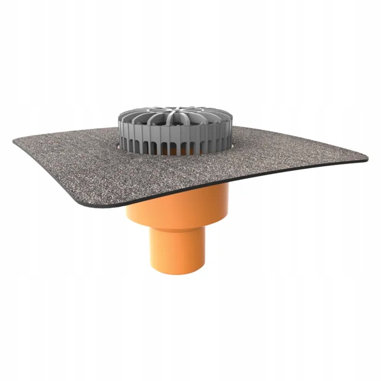 Wpust tarasowy, dachowy pionowy do Epdm Sa Flashing Topwet Twt 75