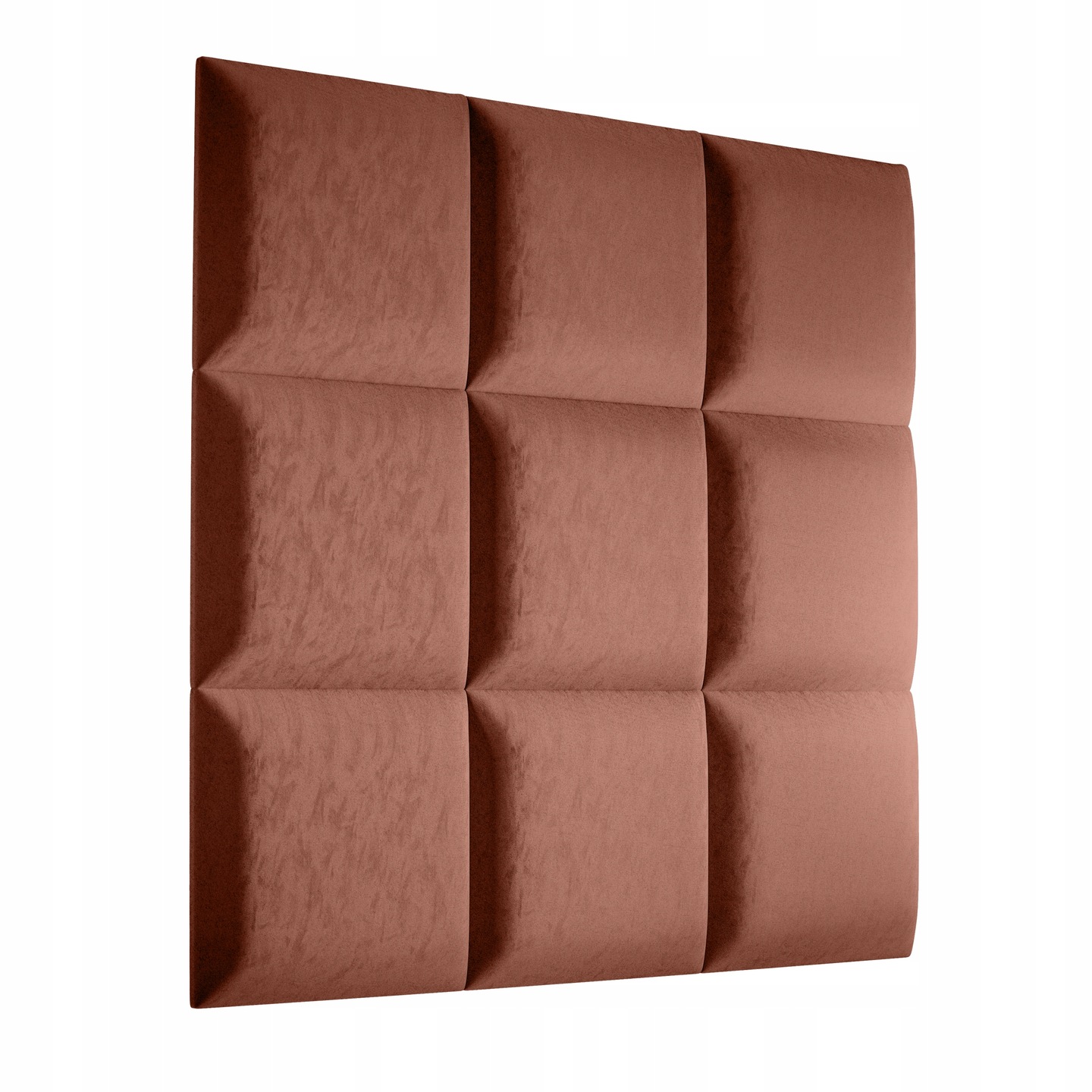 PANELE TAPICEROWANE ŚCIENNE WEZGŁOWIE 3D 40x40