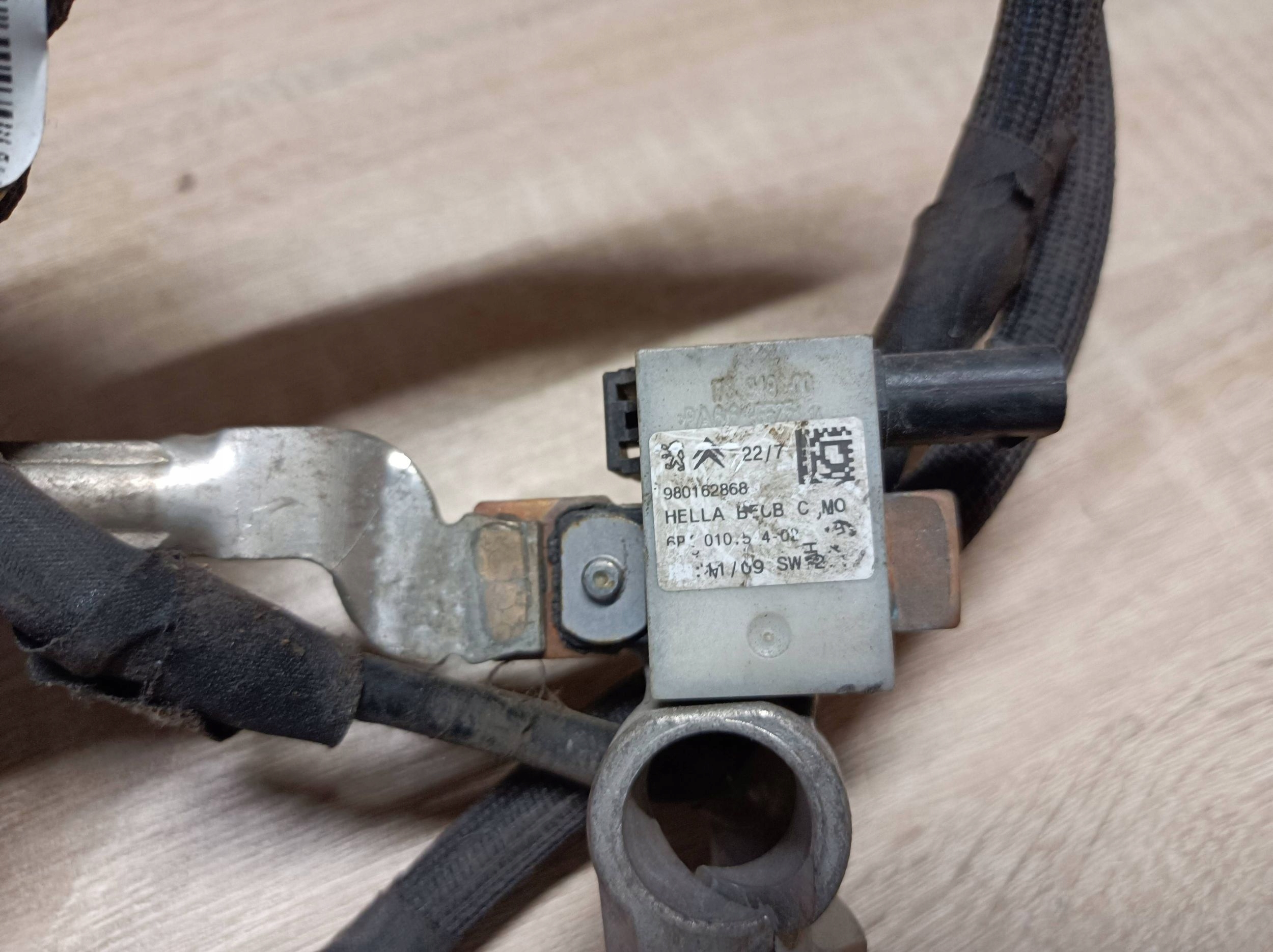 Batteriemanagement Sensor Peugeot 2008 und 9813830280