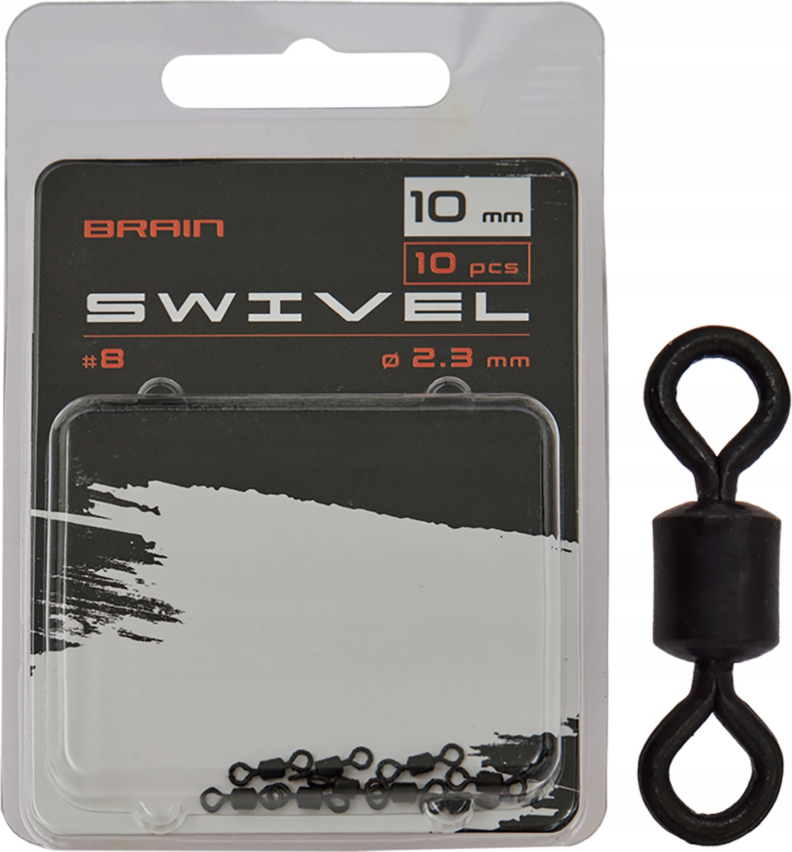 Krętlik Brain Swivel #8 10 mm