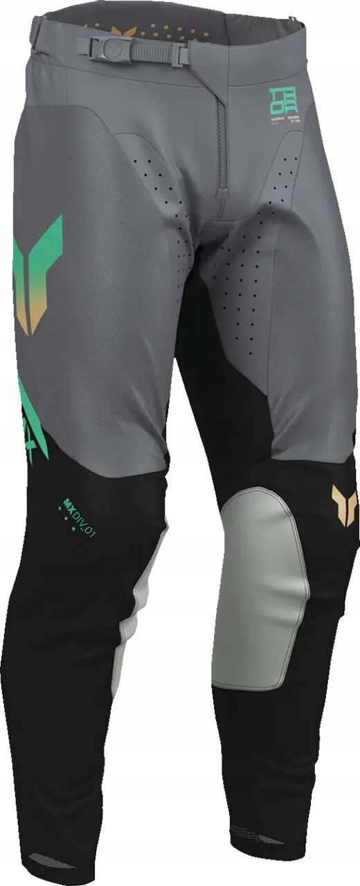 Nohavice Thor Launchmode Air Raptor čierne/charcoal 36