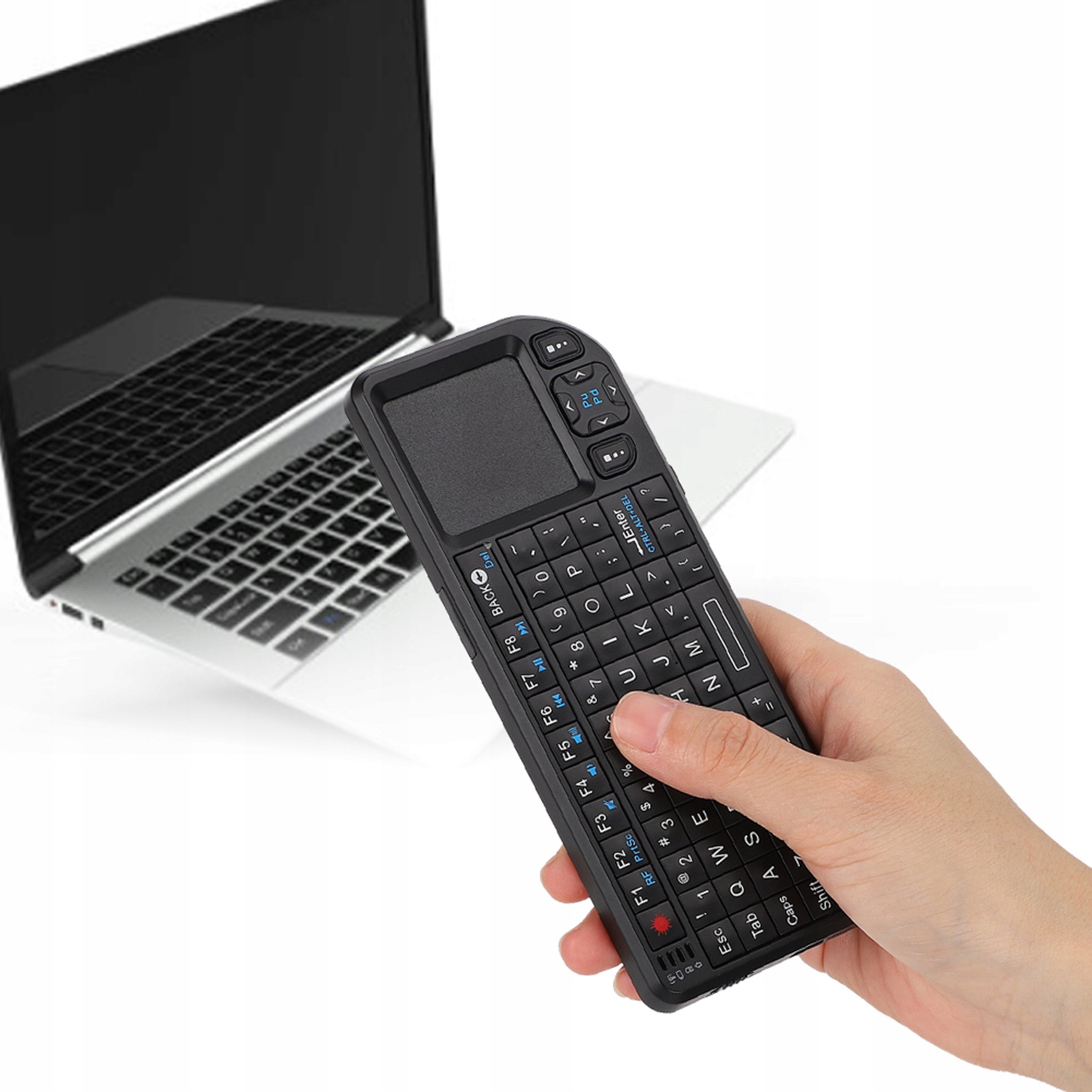 Bezdrátová Mini Klávesnice 69 Kláves S Touchpadem Usb 300 Mah