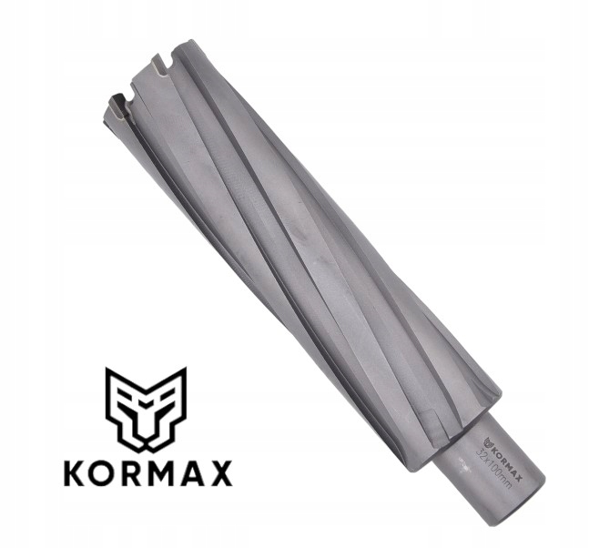 Karbidová trepanační fréza 32 x 100 mm vrták 32 x 100 Weldon Kormax