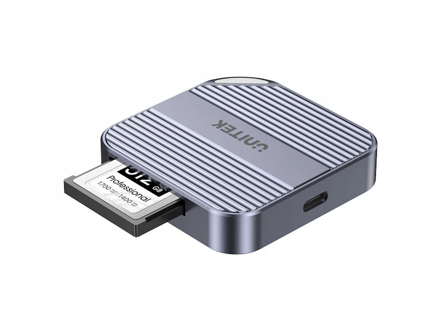 Czytnik kart Cf Express Typ-B Usb-c 10Gbps magnetyczny Unitek S1244BGY01