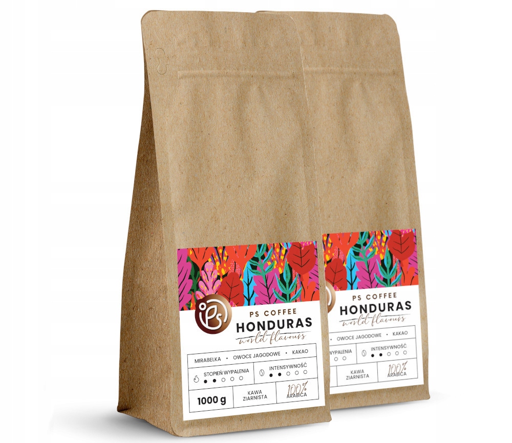 Zestaw 2 x Ps Coffee Honduras 1000g Kawa Ziarnista
