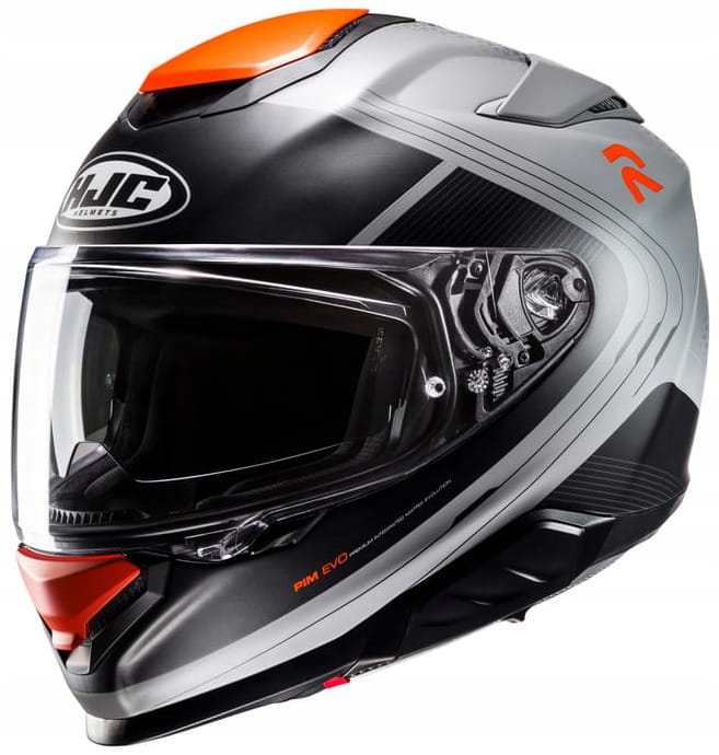Hjc RPHA71 Frepe Black Silver Integrálna Motocyklová Prilba Čierna Šedá