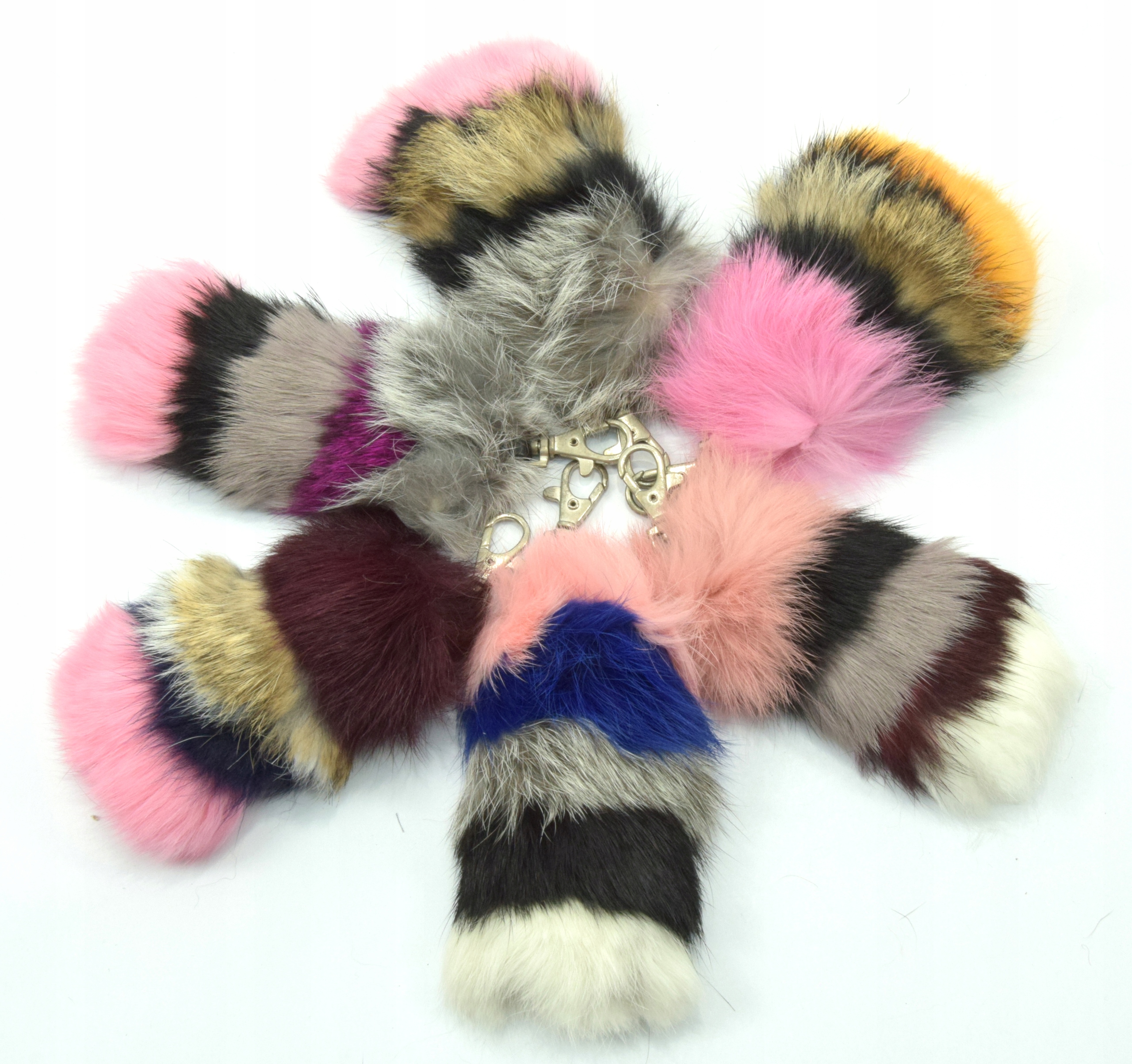 BRELOCZEK- futerkowy -14 kolorów