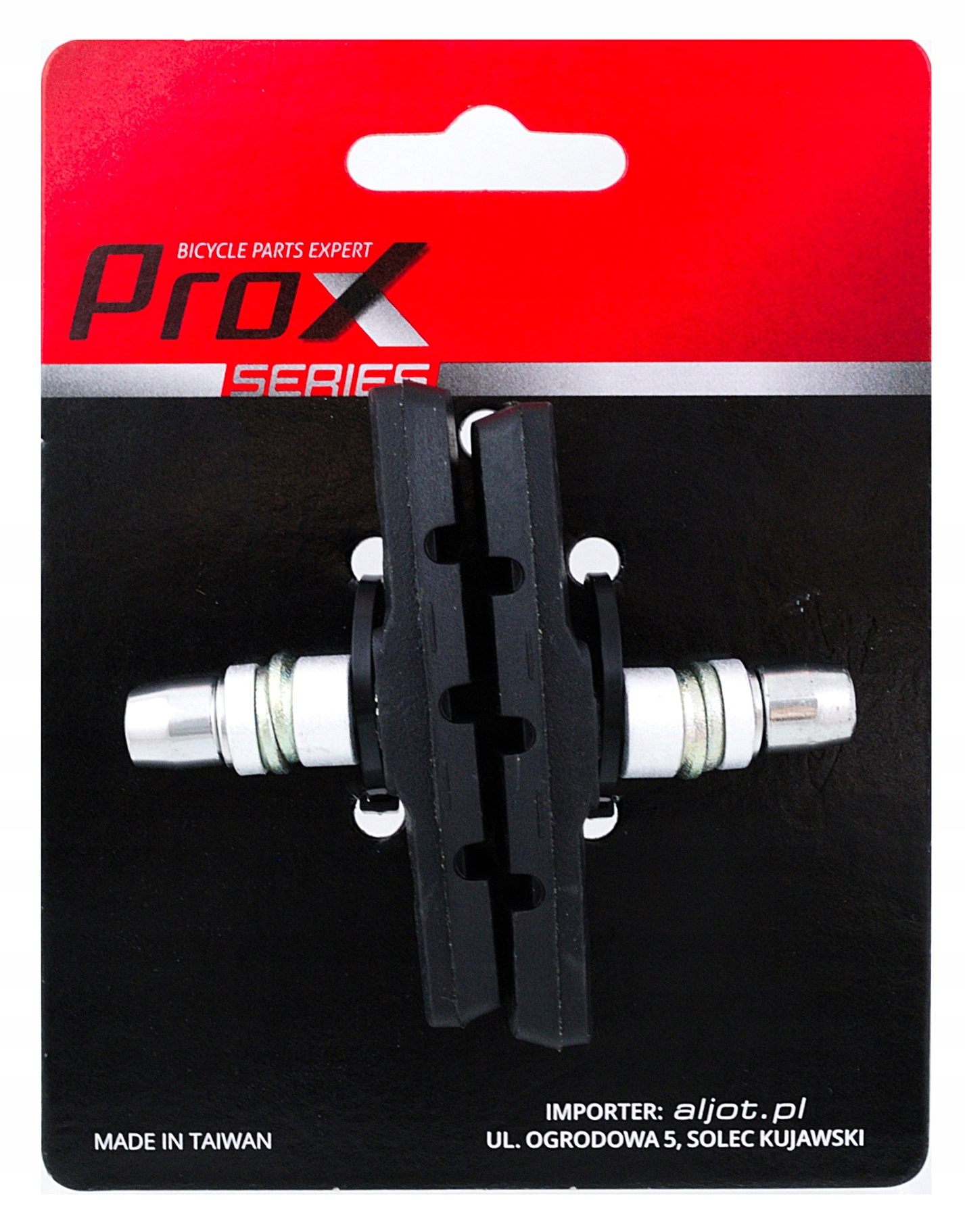 PROX Klocki hamulcowe GWINT V-brake 70 mm symetry Materiał inny