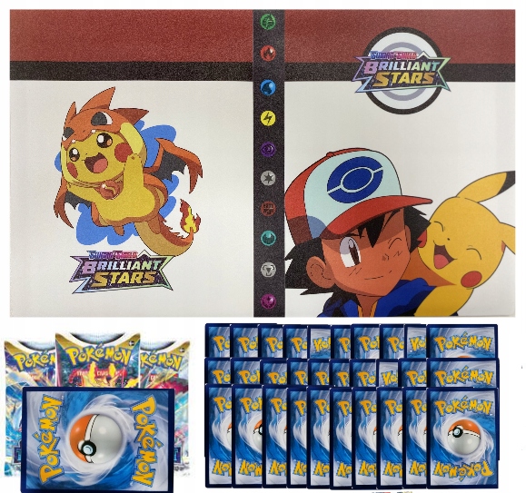 

Album Klaser Pokemon Na 240 KART+100 Kart gratis+1