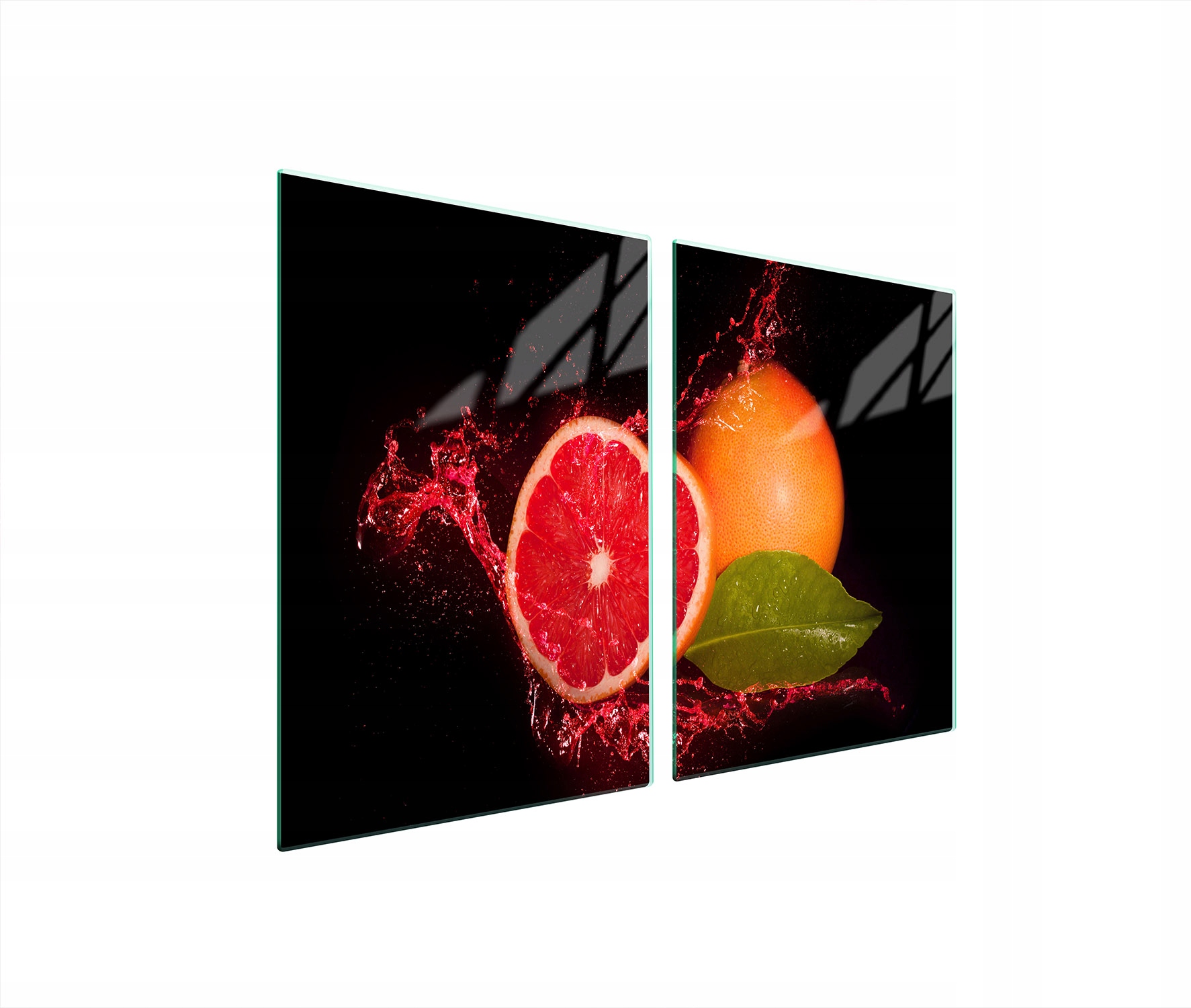 Skleněná Ochranná Deska Do Kuchyně 2x45x52 Grapefruit Tvrzené Sklo