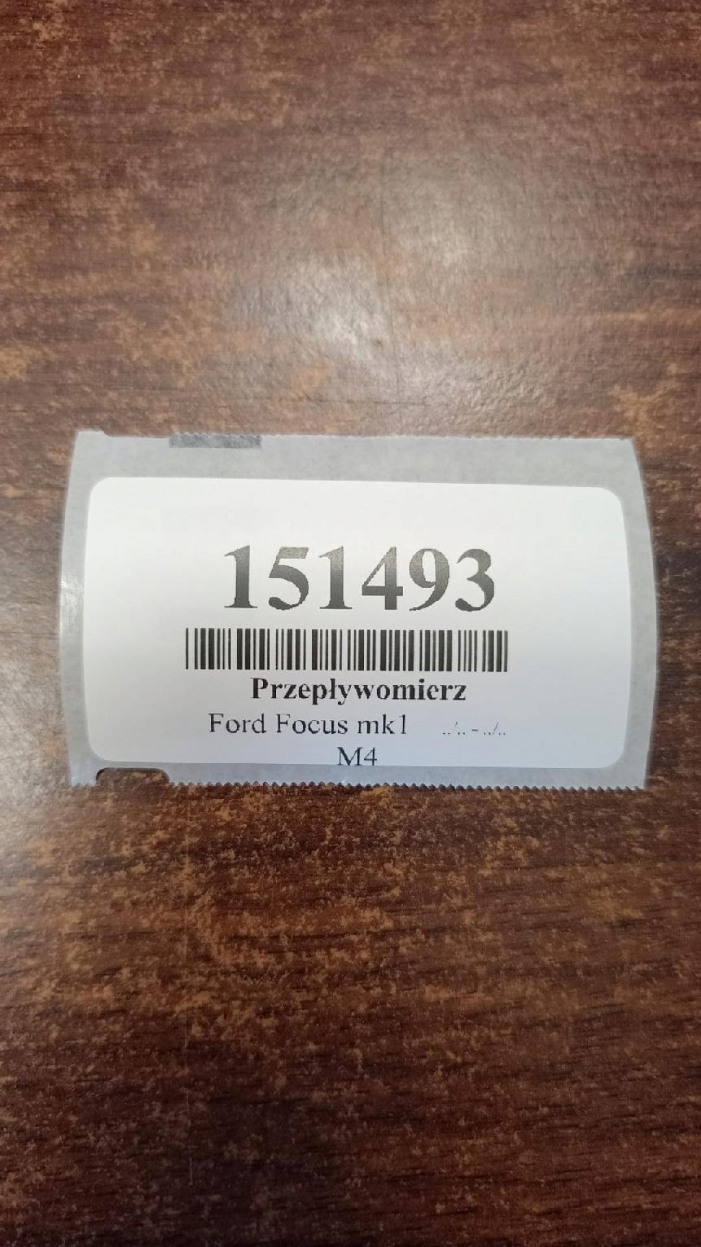 FORD FOCUS MK1 1.8 D Luftmassenmesser 98AB9P965