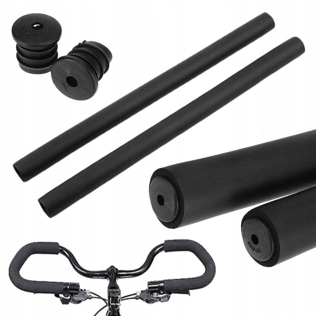 

Chwyty rączki rowerowe piankowe Foam Long 370mm