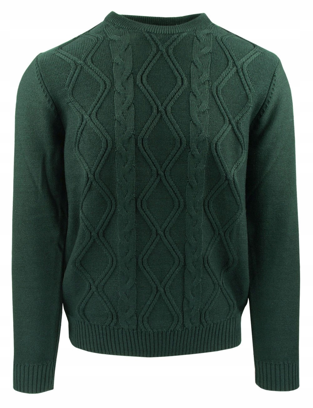 Svetr pro muže Lasota Kulatý výstřih, tmavá Zeleň M