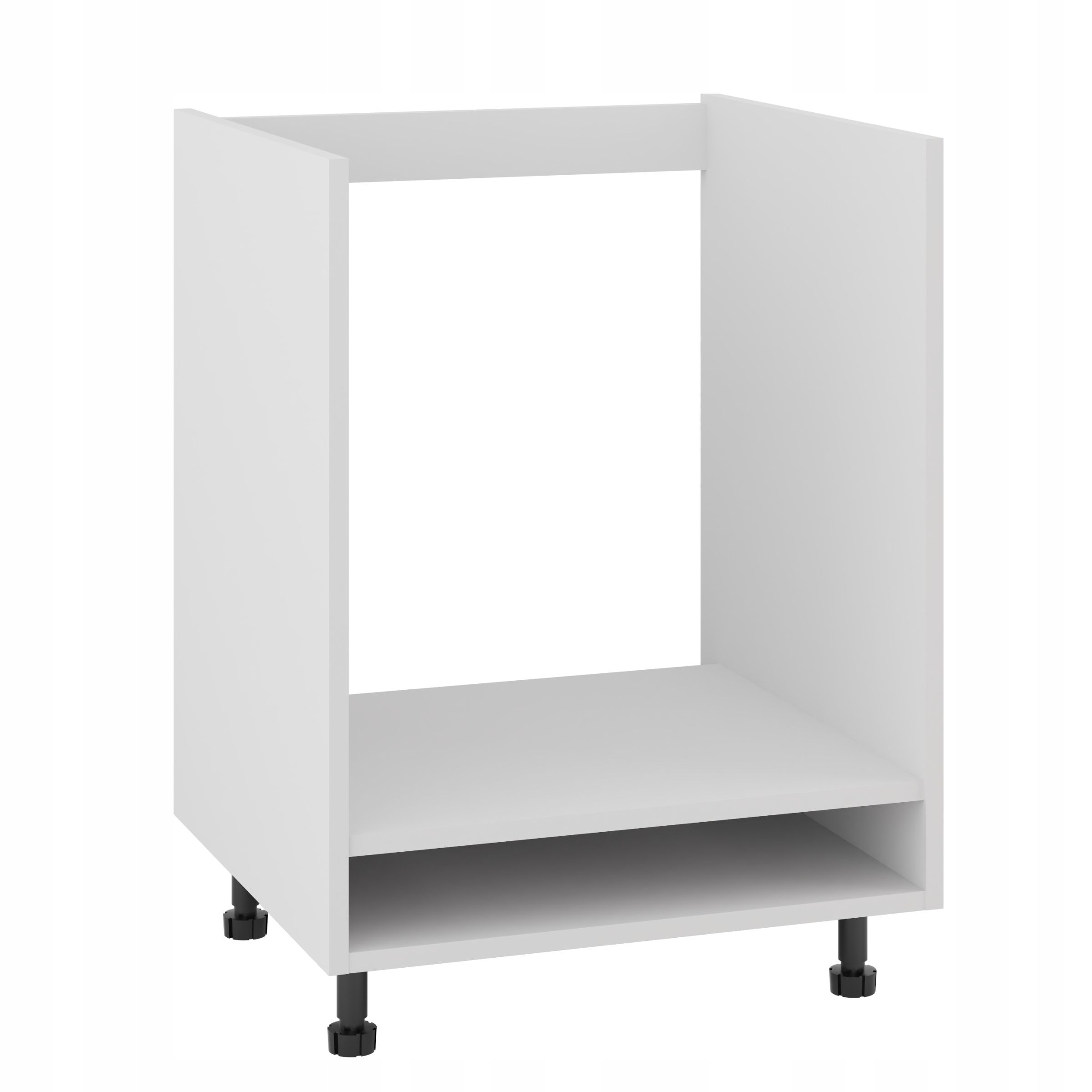 Korpus: bílá spodní skříňka pod troubu 60 s příslušenstvím