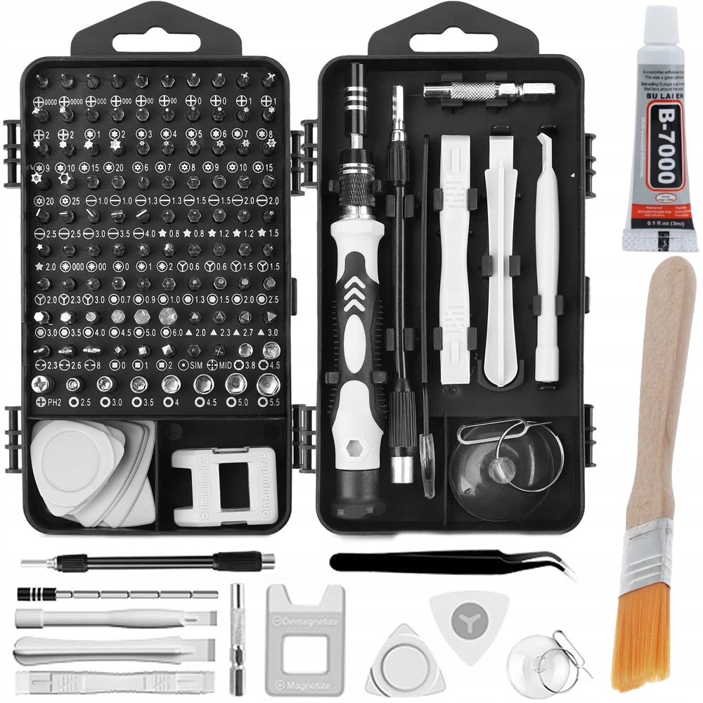 

Zestaw Precyzyjnych Śrubokrętów Torx Wkrętak 119w1