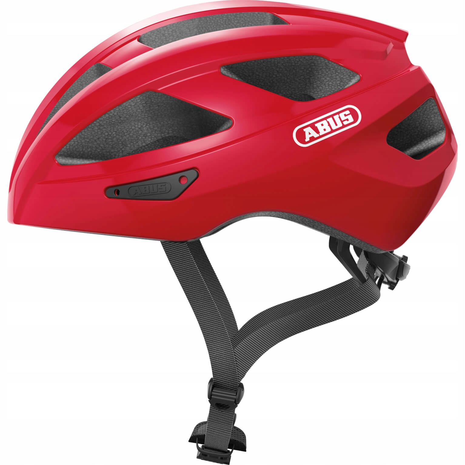 Abus Macator blaze red M 52-58cm kask rowerowy