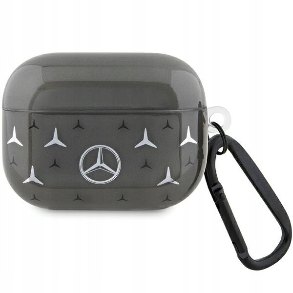 Mercedes MEAP8DPMGS AirPods Pro cover černá/černá Velký Star Pattern