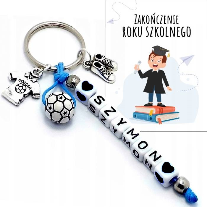 BRELOK IMIE ABSOLWENT PREZENT DLA UCZNIA ZAKOŃCZENIE ROKU SZKOLNEGO SZKOŁA