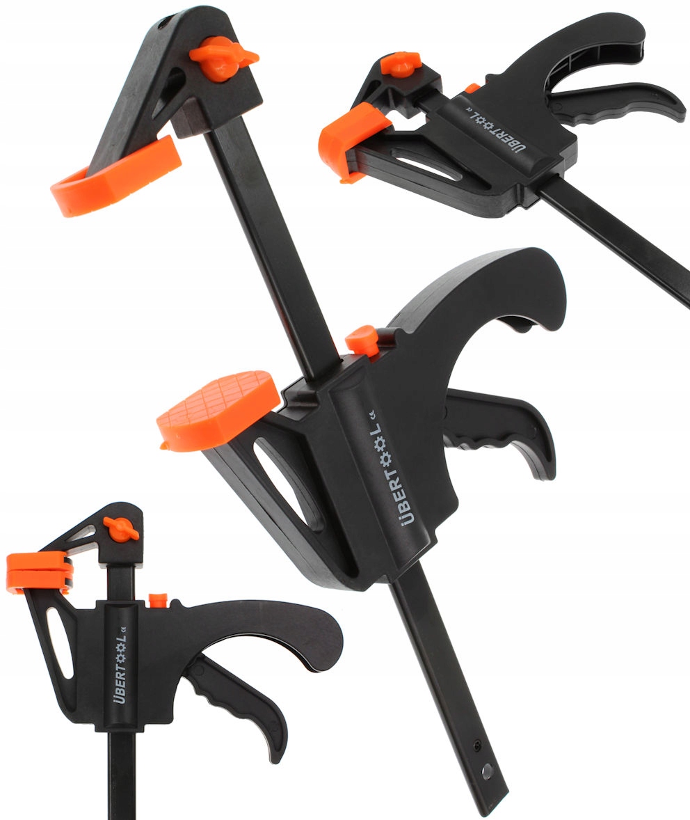 

Ścisk Stolarski 60kg 150 x 60 mm 6'' Rozpórka