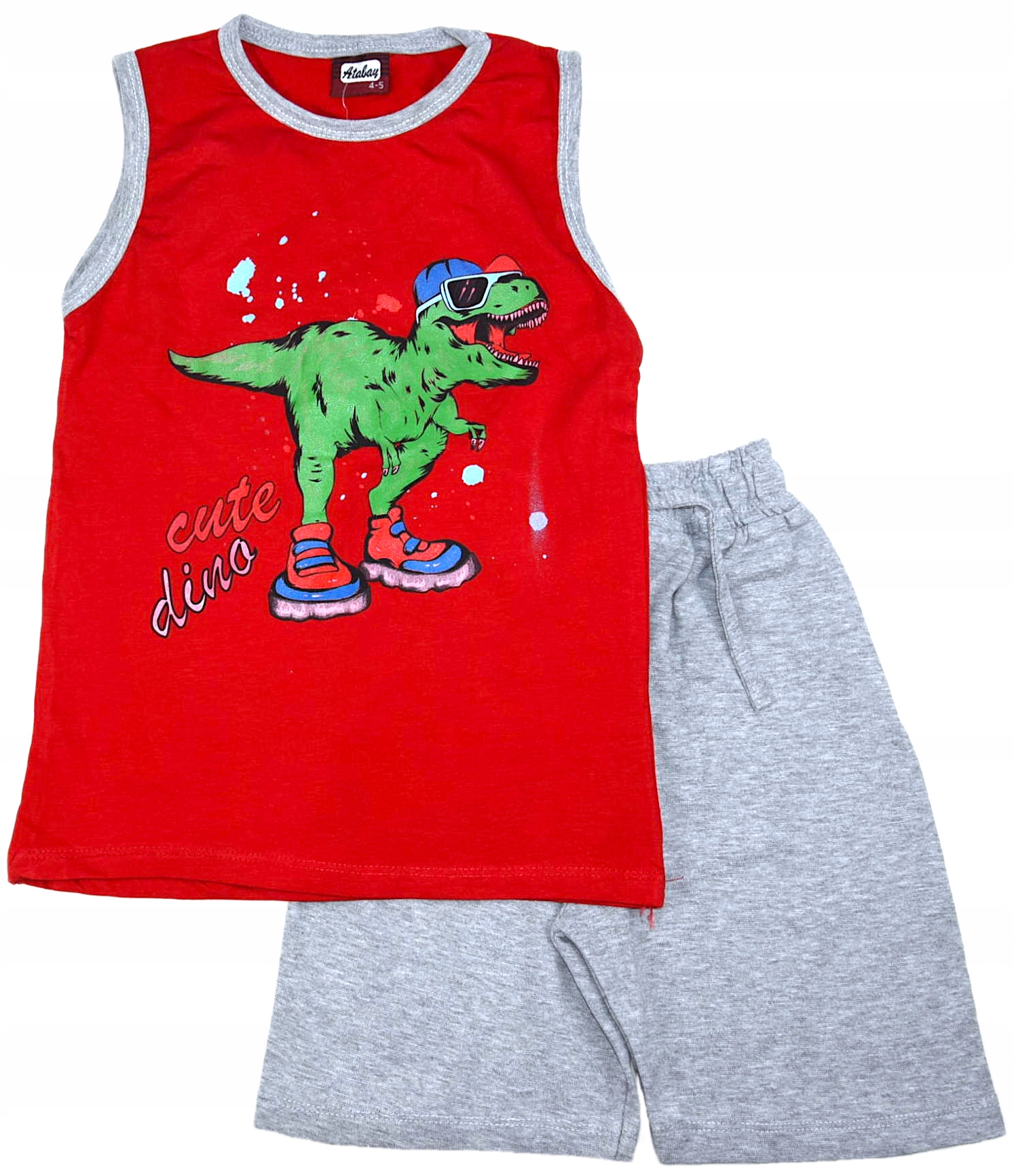 

Komplet T-shirt Spodenki Dinozaur T-rex Cz 110/116