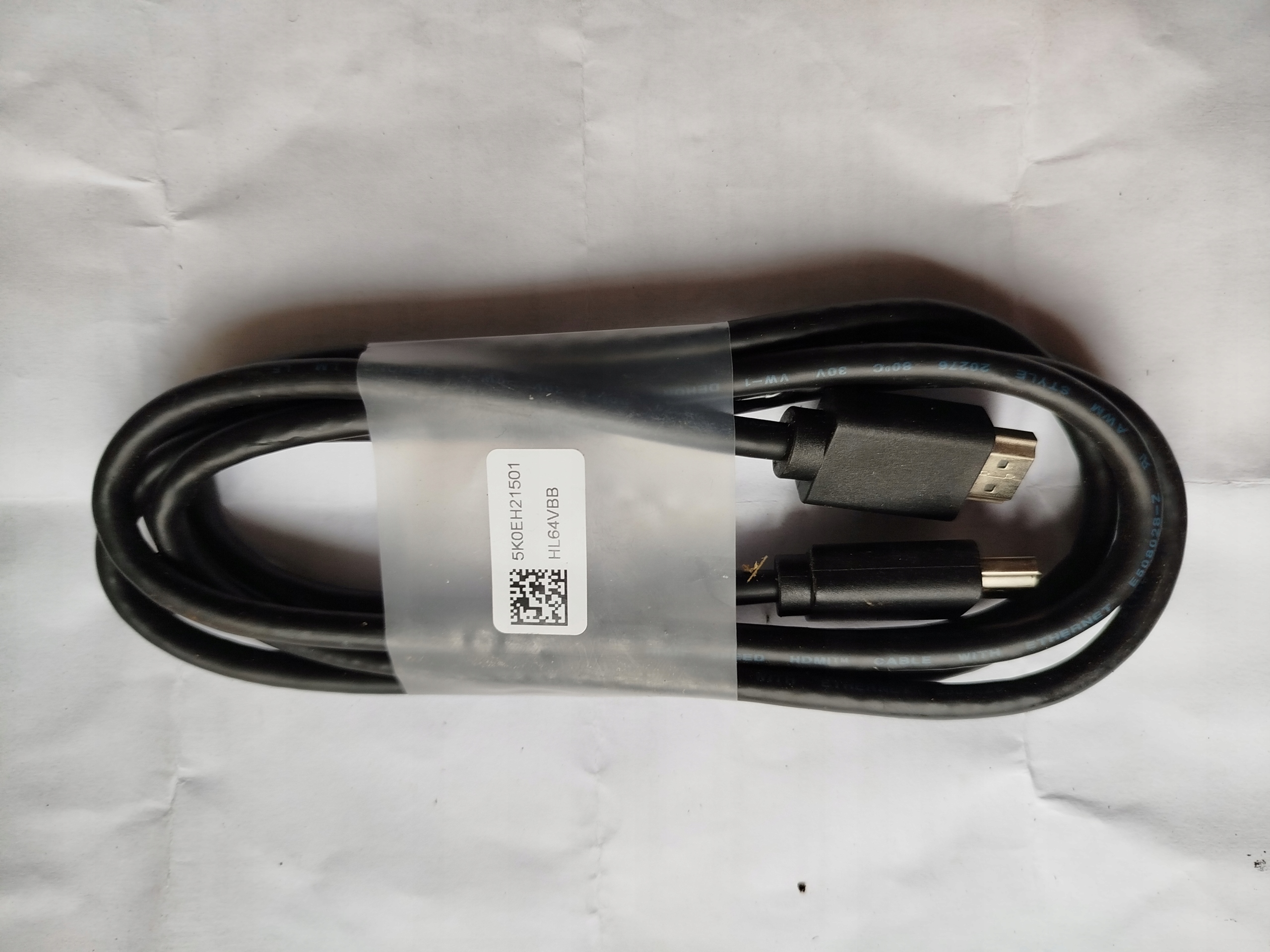 Kabel przewód Hdmi sygnał cyfrowy łączący tuner z Tv 1,8 m