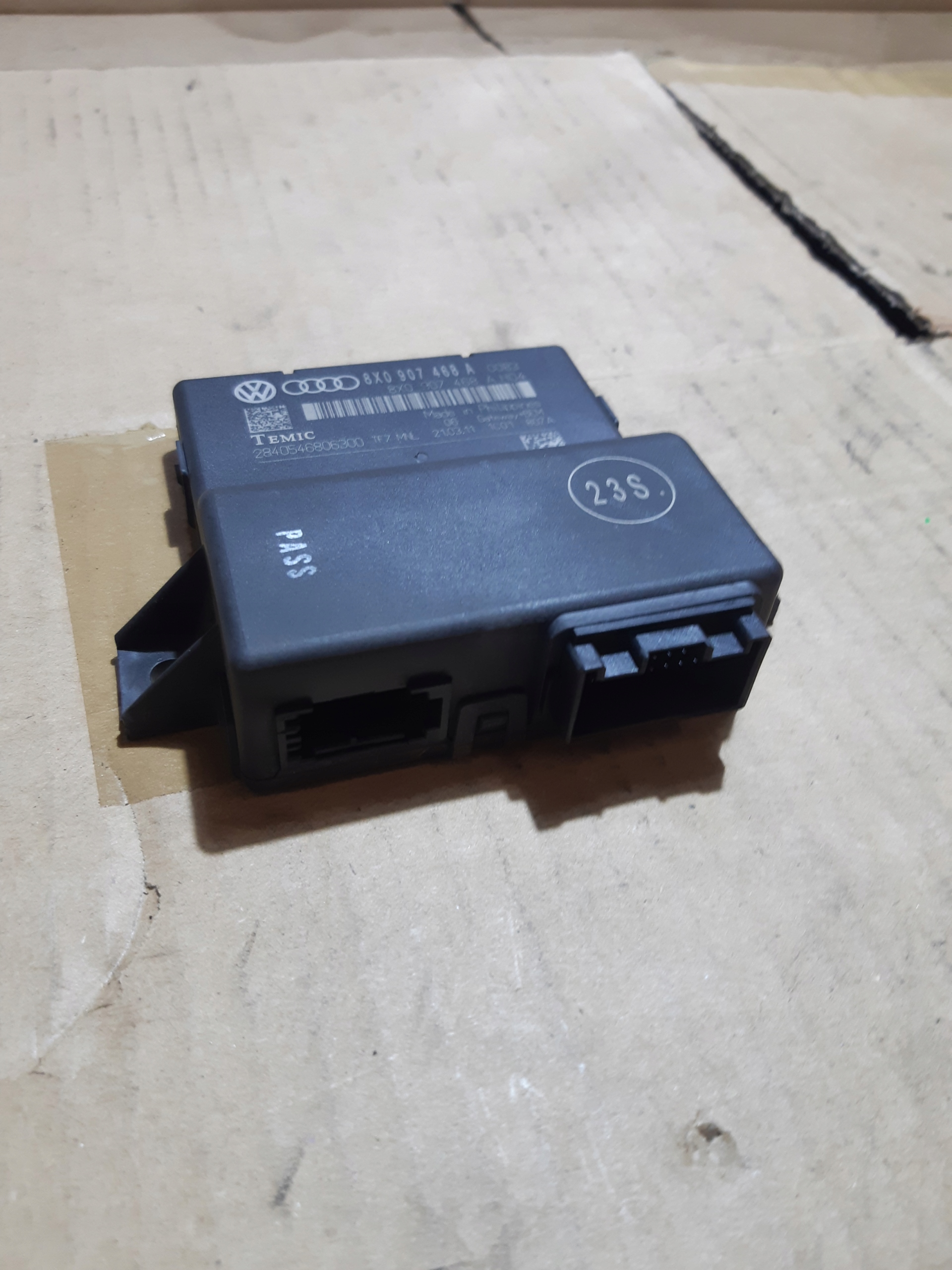 AUDI A1 8X modul řídící jednotka GATEWAY 8X0907468A