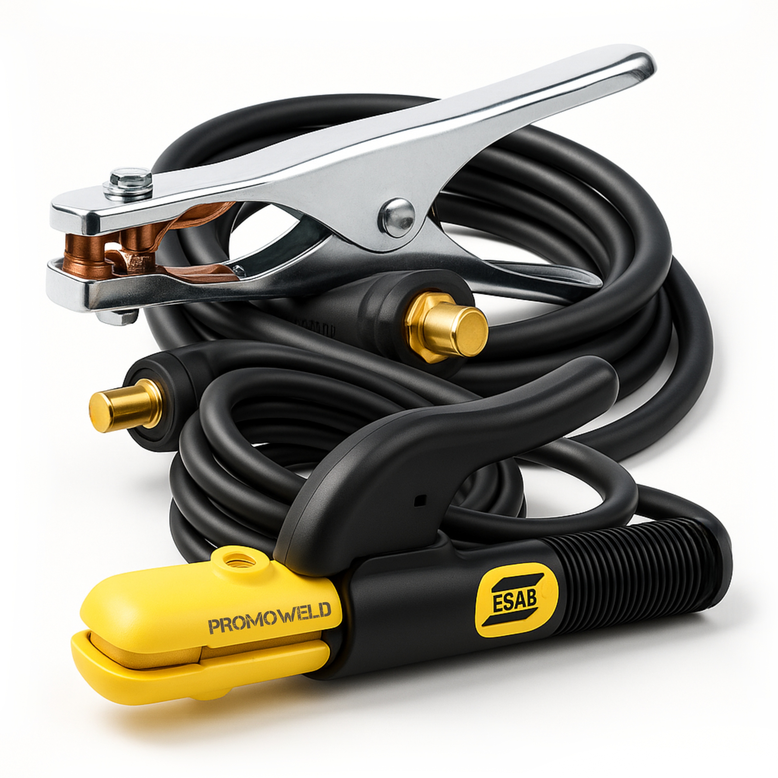 Esab Zestaw przewodów spawalniczych Mma 25 mm² 4 m – masa elektroda 35-50