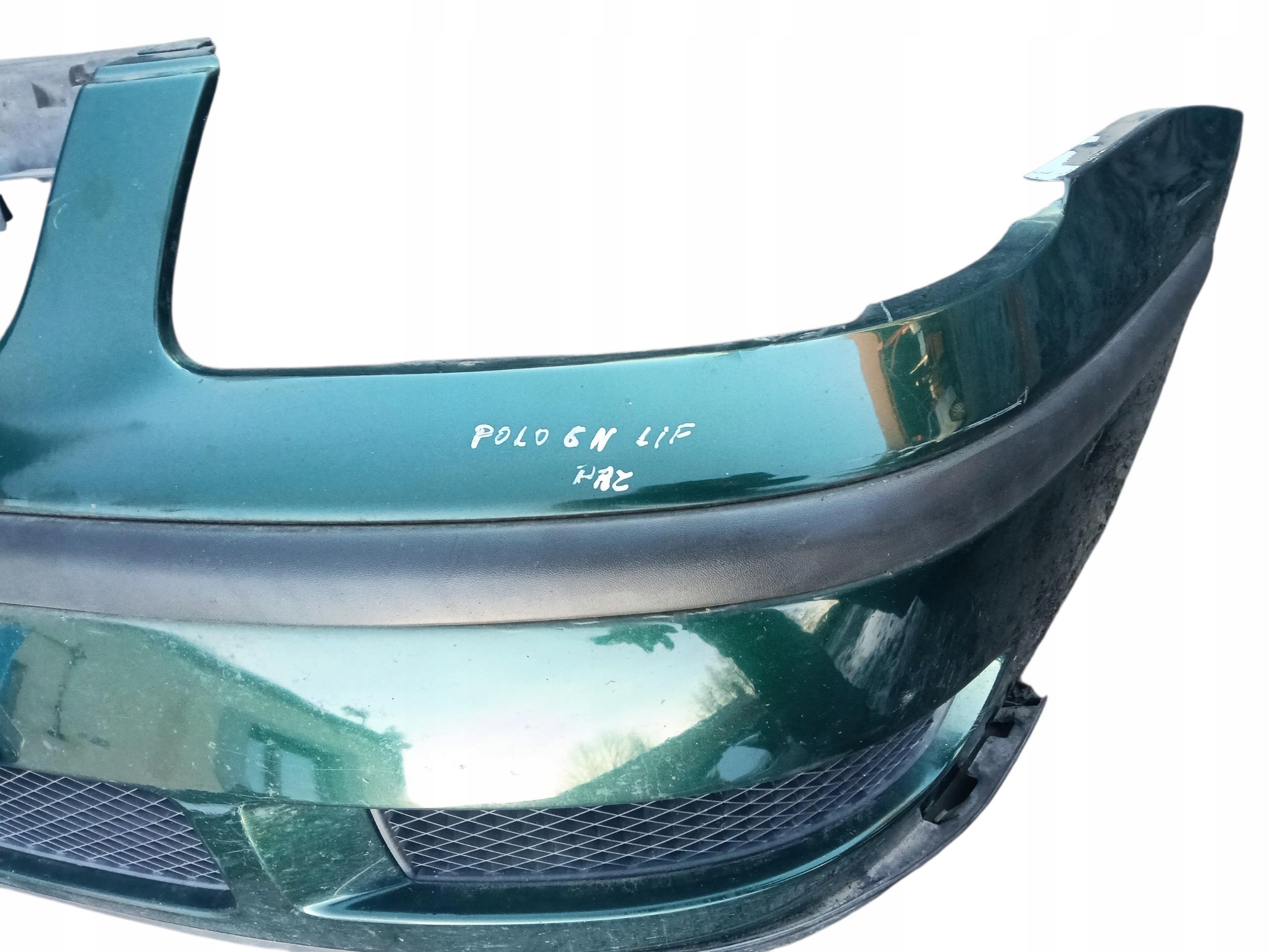 bumper front front Volkswagen Polo 6N2 1.4 16V green