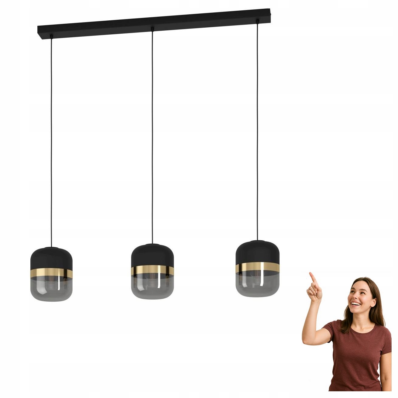 Závesná lampa Sinsiga 39919 Eglo